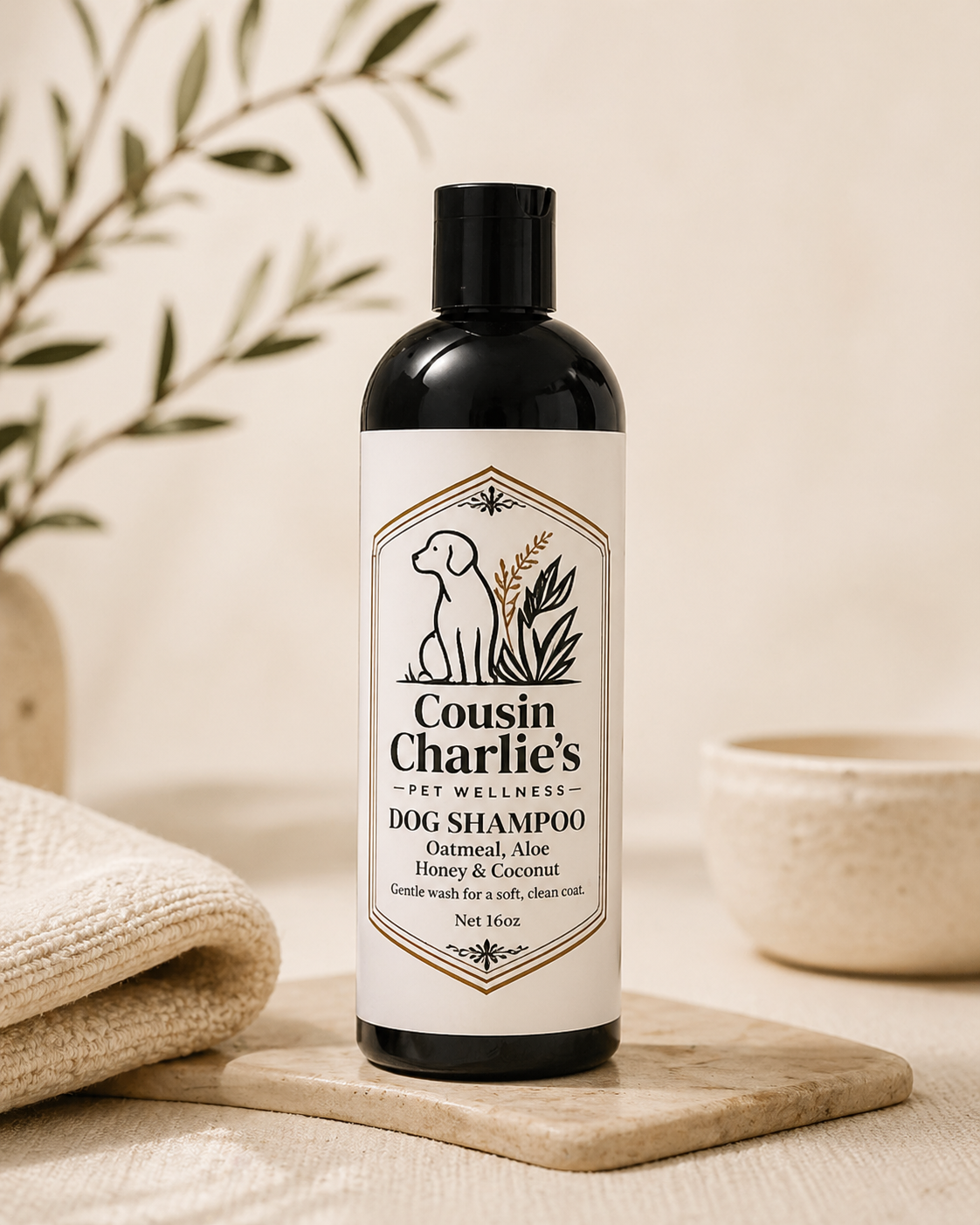Cousin Charlie's Dog Shampoo enlarged