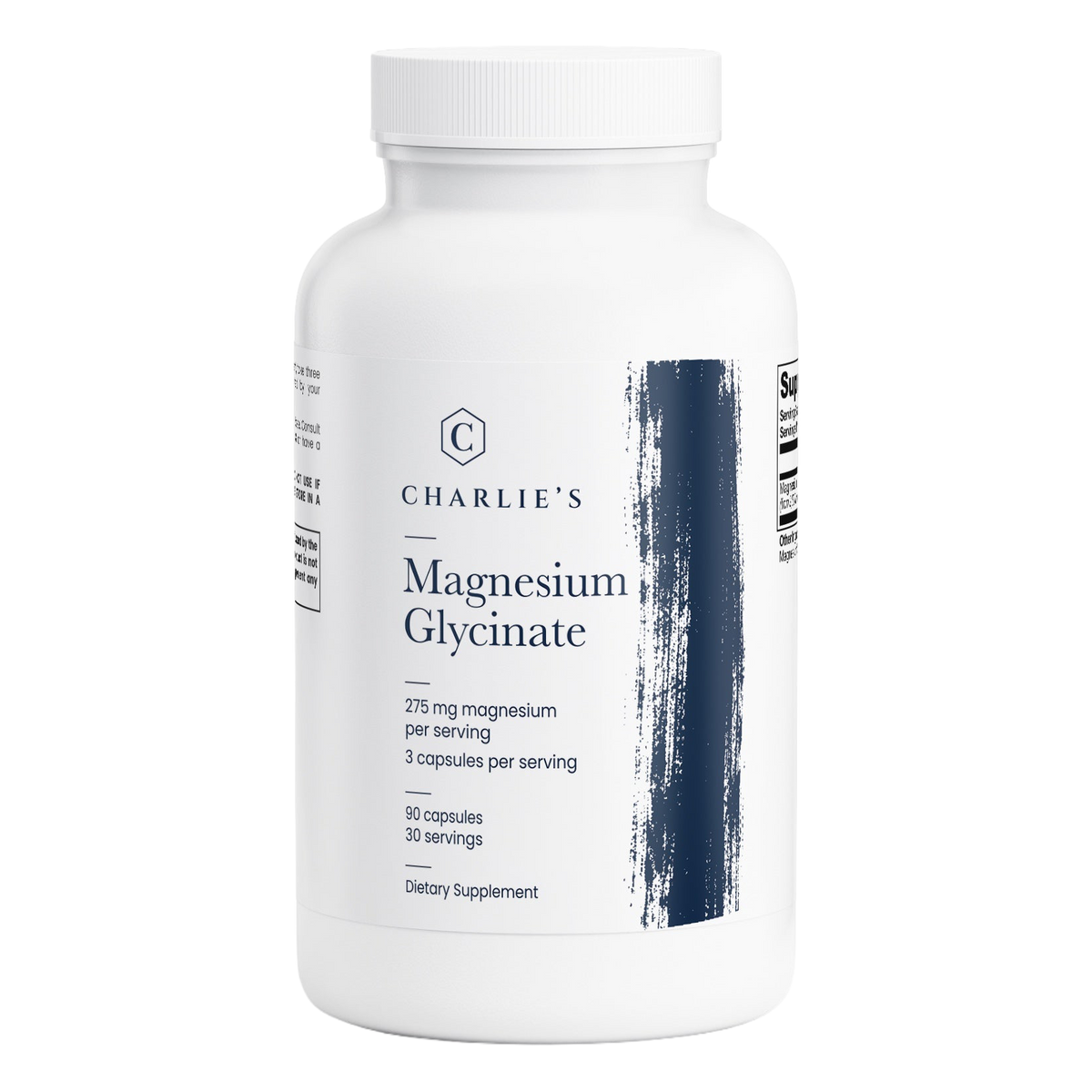 Charlie’s Magnesium Glycinate bottle
