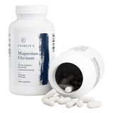 Charlie’s Magnesium Glycinate two-bottle view